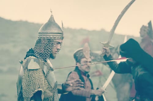 Bajazita pogađa Muratova strela!